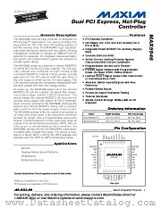 MAX5946AETX datasheet pdf MAXIM - Dallas Semiconductor