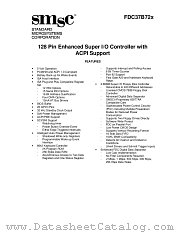 FDC37B727 datasheet pdf SMSC Corporation