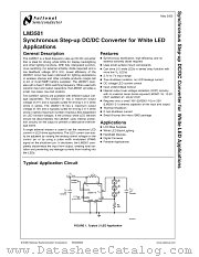 LM3501TL-21 datasheet pdf National Semiconductor