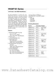 HN28F101T-12 datasheet pdf etc