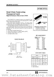 IN74HCT573ADW datasheet pdf INTEGRAL Semiconductor Devices