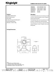 AM2520 datasheet pdf Kingbright Electronic
