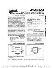 MAX778LC/D datasheet pdf MAXIM - Dallas Semiconductor