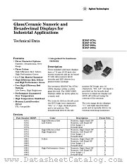 HDSP-0884-AD200 datasheet pdf Agilent (Hewlett-Packard)