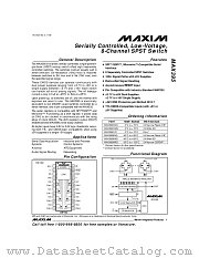 MAX395MRG datasheet pdf MAXIM - Dallas Semiconductor