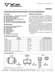 TCN4040D-2.5EZB datasheet pdf TelCom Semiconductor
