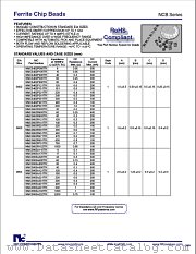 NCB-H1206B301TR datasheet pdf etc
