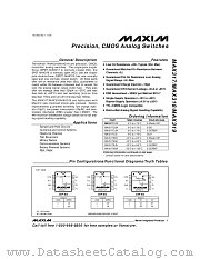 MAX317CPA datasheet pdf MAXIM - Dallas Semiconductor