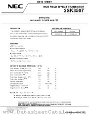 2SK3507-ZK datasheet pdf NEC