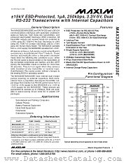 MAX3233EEPP datasheet pdf MAXIM - Dallas Semiconductor
