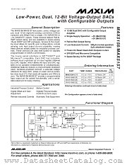 MAX5156AEEE datasheet pdf MAXIM - Dallas Semiconductor