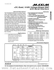 MAX5251AEAP datasheet pdf MAXIM - Dallas Semiconductor