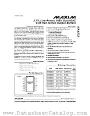 MAX533BEEE datasheet pdf MAXIM - Dallas Semiconductor