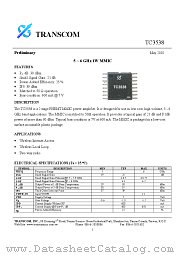 TC3538 datasheet pdf TRANSCOM