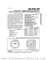 MAX306MJI datasheet pdf MAXIM - Dallas Semiconductor