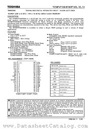 TC58FVB160FT datasheet pdf TOSHIBA