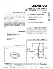 MAX3120CSA datasheet pdf MAXIM - Dallas Semiconductor