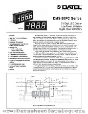 DMS-30PC-2-BS datasheet pdf Datel