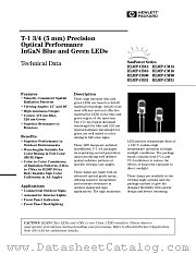 HLMP-CB30-TV000 datasheet pdf Agilent (Hewlett-Packard)