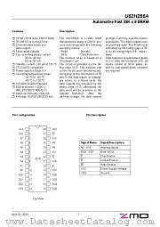 U62H256AS2K35 datasheet pdf ZMD