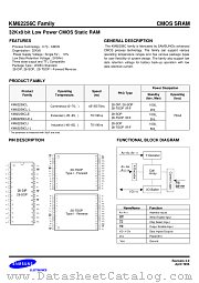 KM62256CLGI-7 datasheet pdf Samsung Electronic