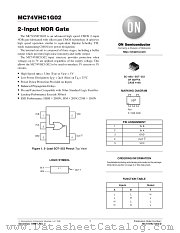 MC74VHC1G02DFT1 datasheet pdf ON Semiconductor