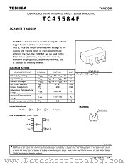 TC4S584 datasheet pdf TOSHIBA