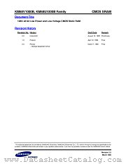 KM68V1000BLG-7 datasheet pdf Samsung Electronic