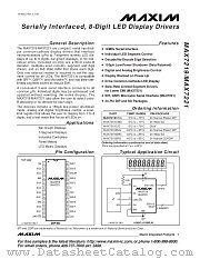 MAX7221C/D datasheet pdf MAXIM - Dallas Semiconductor