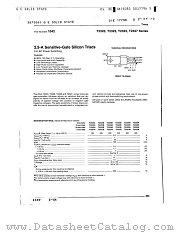 T2322D datasheet pdf General Electric Solid State