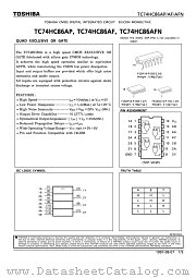 TC74HC86 datasheet pdf TOSHIBA