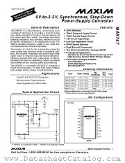 MAX767TCAP datasheet pdf MAXIM - Dallas Semiconductor