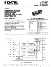 ADC-305 datasheet pdf Datel