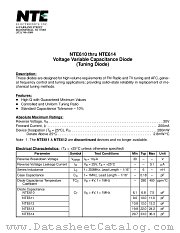 NTE612 datasheet pdf NTE Electronics