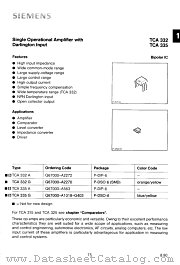 TCA335 datasheet pdf Siemens