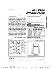 MAX510BCPE datasheet pdf MAXIM - Dallas Semiconductor