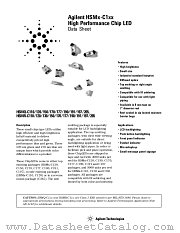 HSMX-C110 datasheet pdf Agilent (Hewlett-Packard)