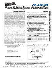 MAX8808ZETA datasheet pdf MAXIM - Dallas Semiconductor