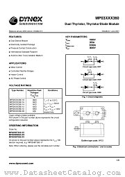 MP03HBN360-10 datasheet pdf Dynex Semiconductor