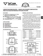 TC1028CUA datasheet pdf TelCom Semiconductor