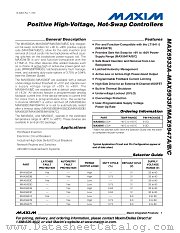 MAX5933D datasheet pdf MAXIM - Dallas Semiconductor