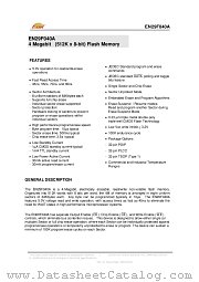 EN29F040A-55JC datasheet pdf Eon Silicon Solution