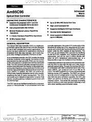 AM95C96 datasheet pdf Advanced Micro Devices