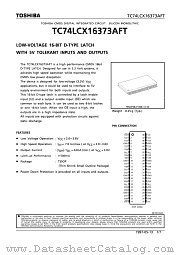TC74LCX16373 datasheet pdf TOSHIBA