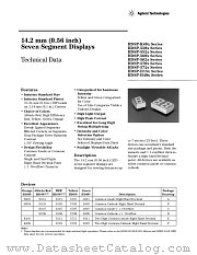 HDSP-5623-HE000 datasheet pdf Agilent (Hewlett-Packard)