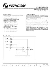 PI74ALVC162834FD datasheet pdf Pericom Technology