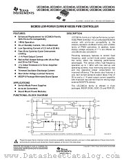 UCC38C4 datasheet pdf Texas Instruments