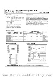 BS62LV2009DCG55 datasheet pdf Brilliance Semiconductor