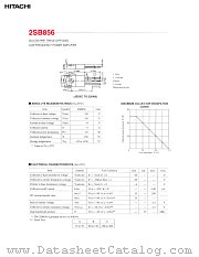 2SB856 datasheet pdf Hitachi Semiconductor