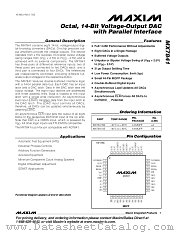 MX7841AS datasheet pdf MAXIM - Dallas Semiconductor